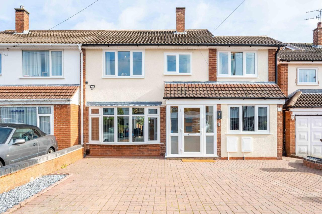 The Oaklands - Luxury Spacious 6-Bed, Near Solihull, Birmingham City, Jlr, Nec, Airport, Resorts World, Hs2 Dış mekan fotoğraf